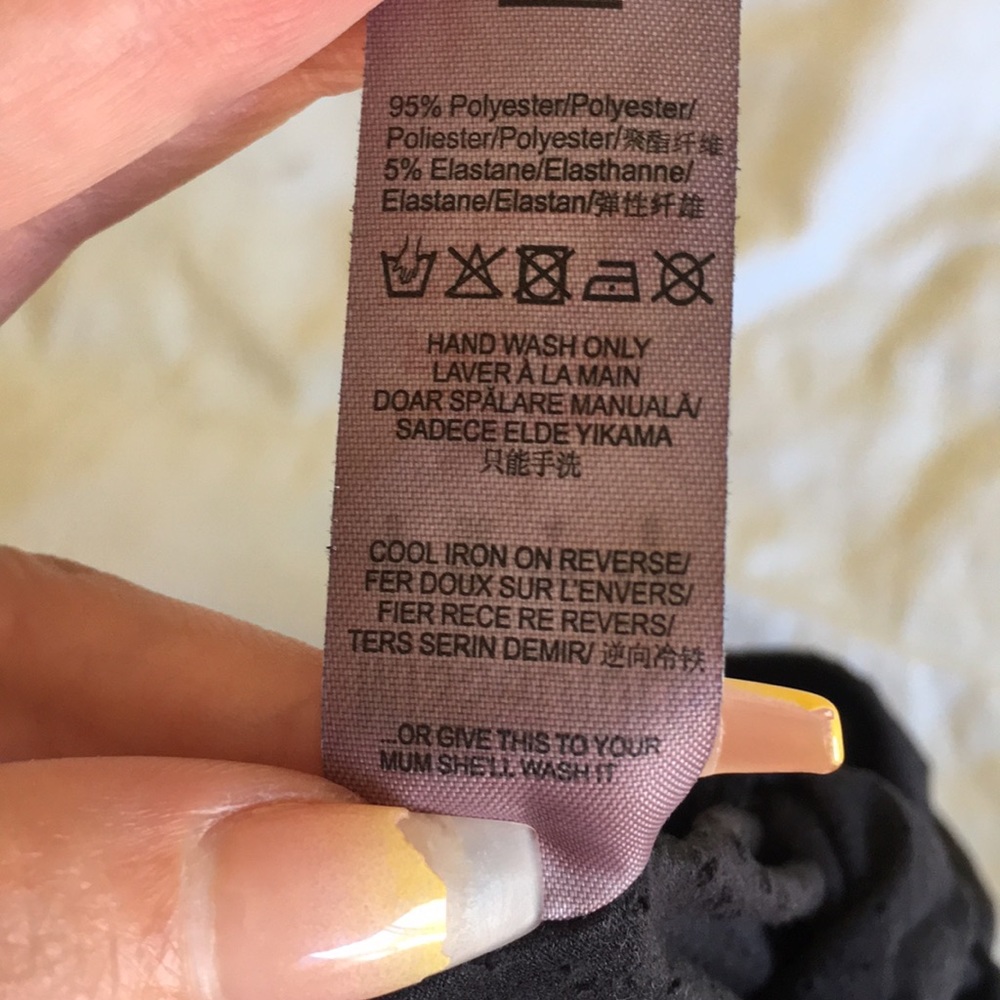 Missguided black suede leggings - Picture 5 of 6